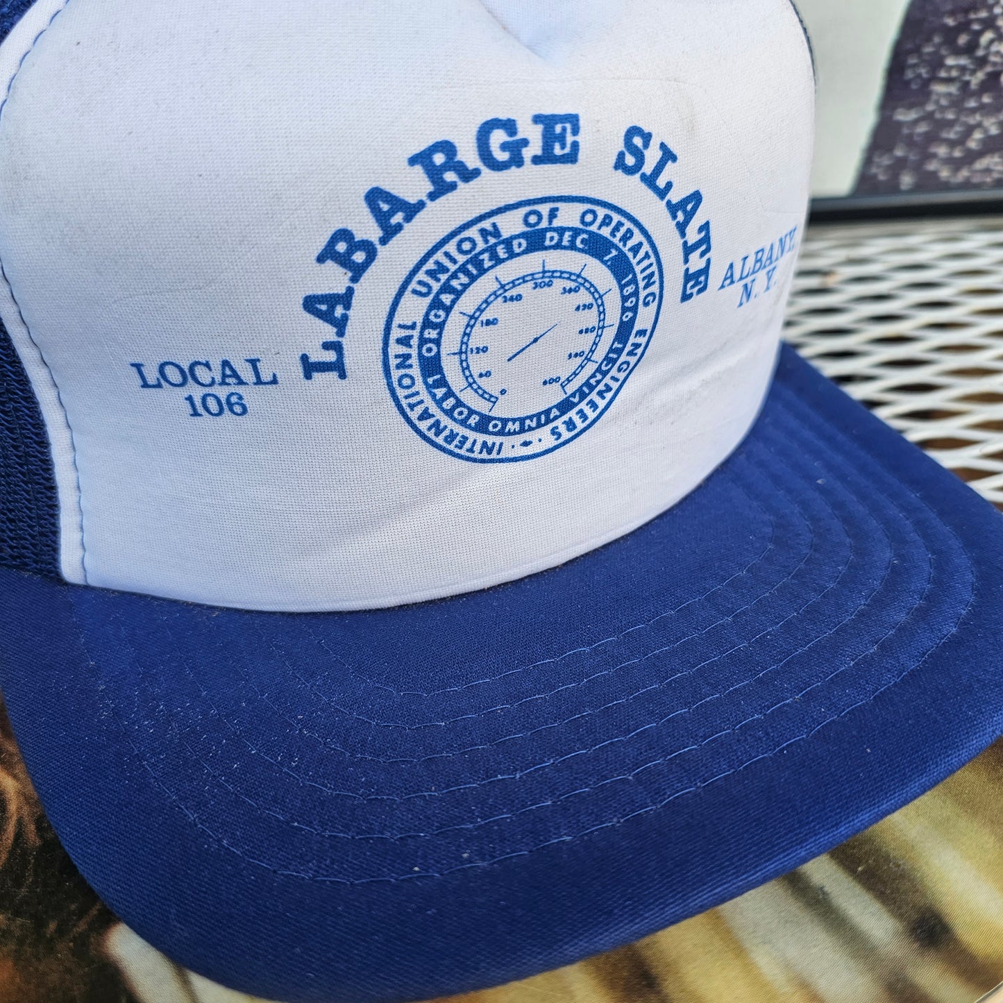 Vintage Labarge Slate Trucker Hat