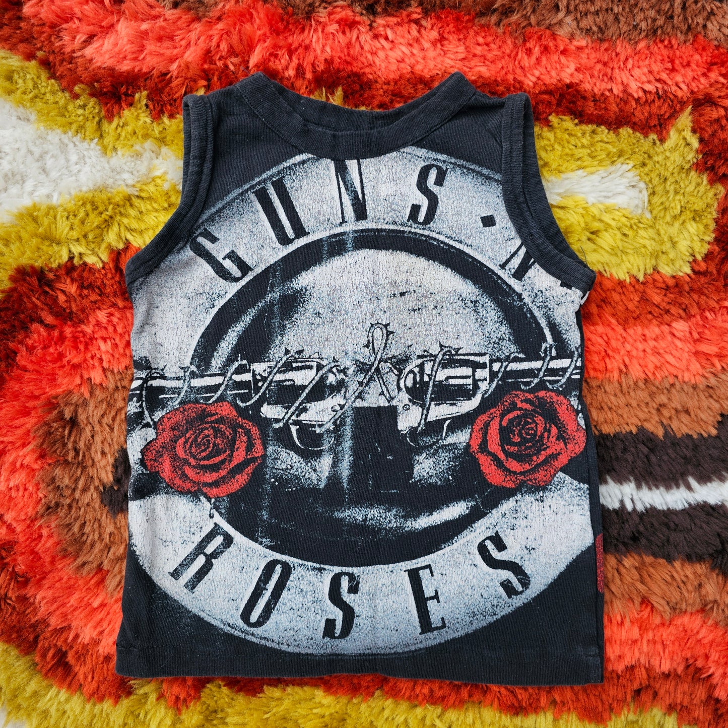 Vintage Guns N Roses 3T Tank - Adult Tee Rework
