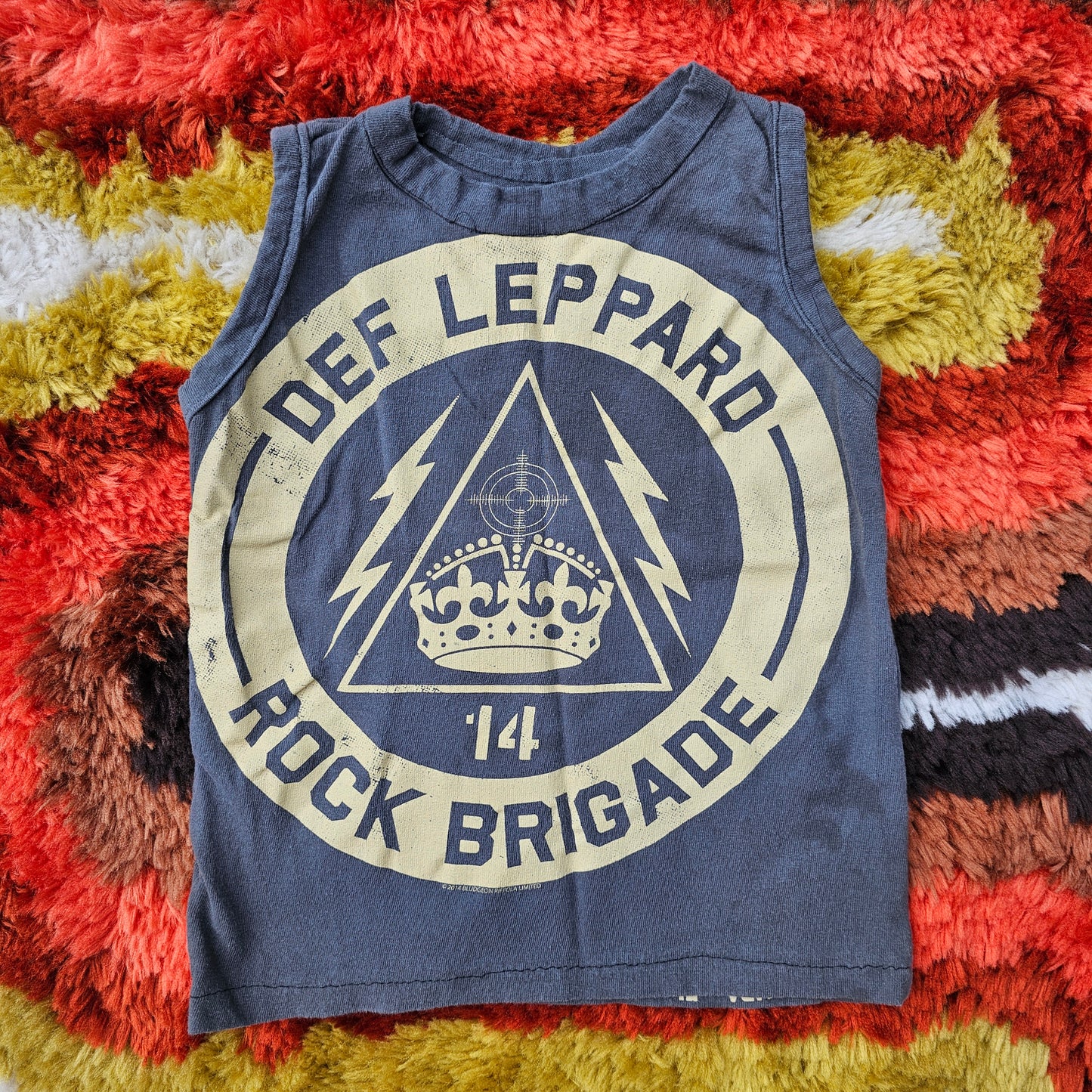 Def Leppard 3T Tank - Adult Tee Rework