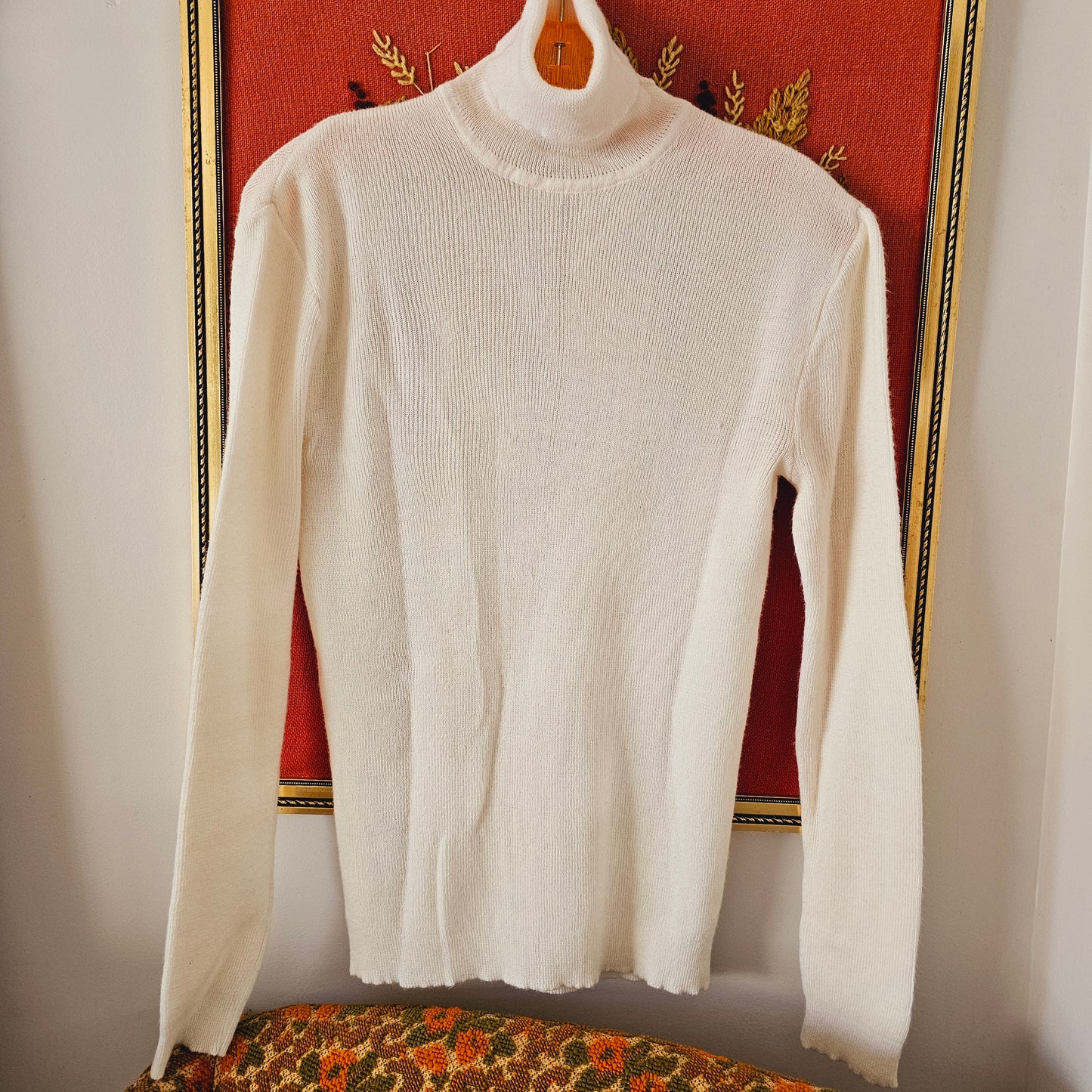 70s Rosanna Beige Sweater (M)