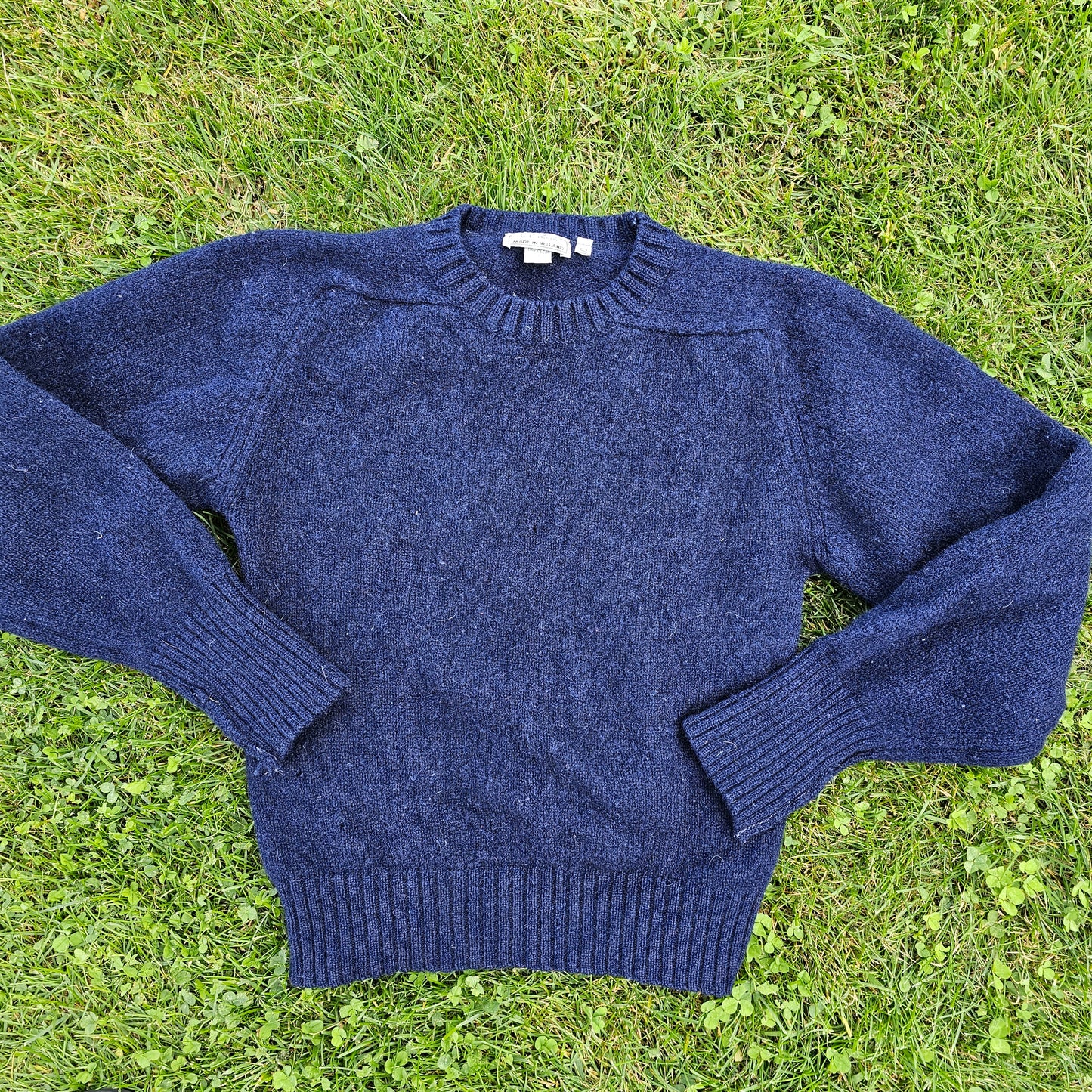 80s L.L.Bean Navy Blue Sweater