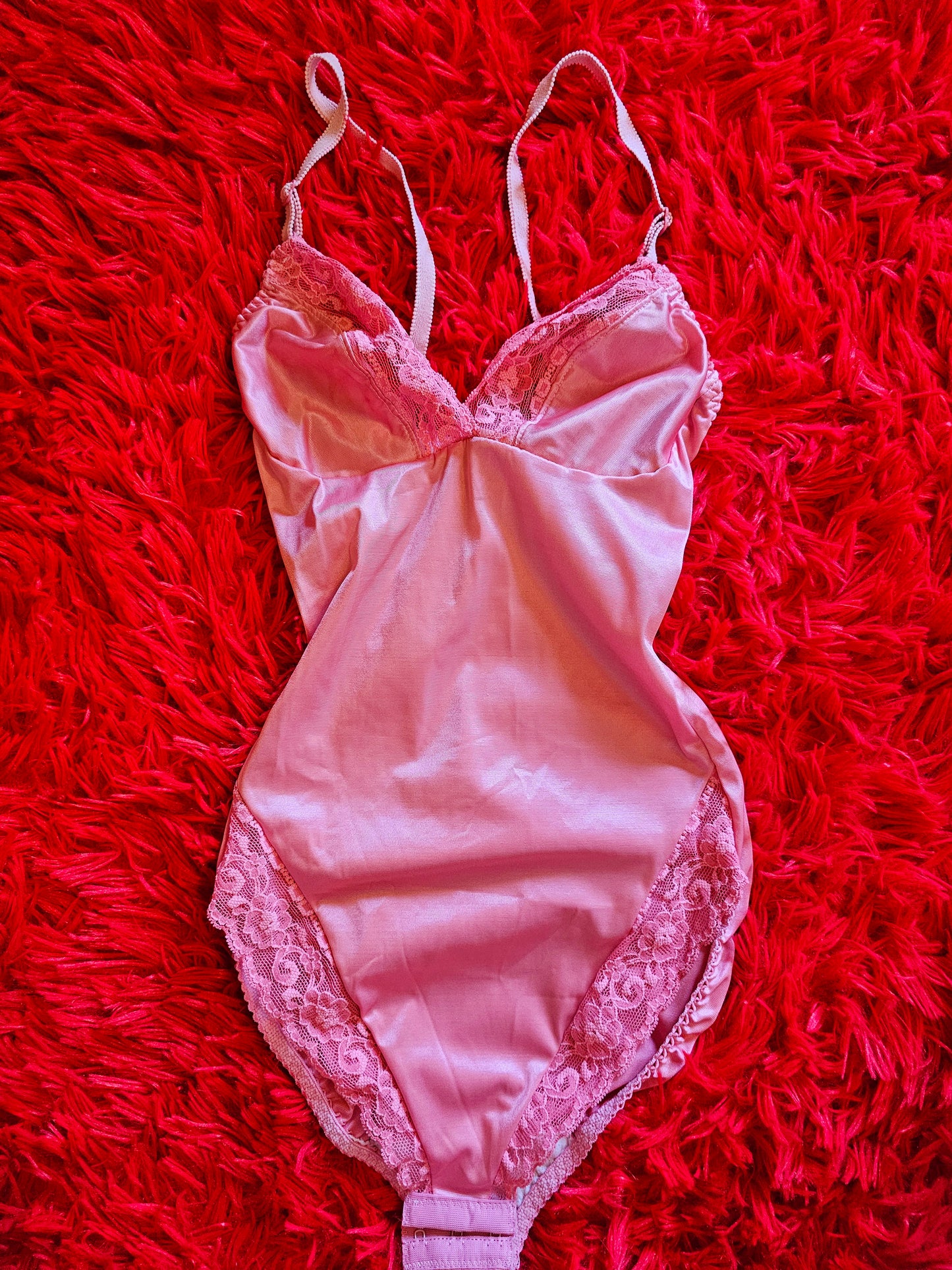 70s Pink Body Suit (S)