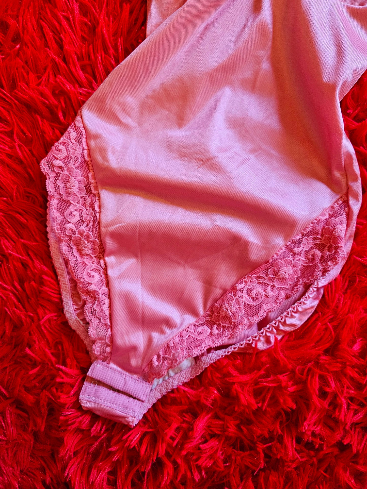 70s Pink Body Suit (S)