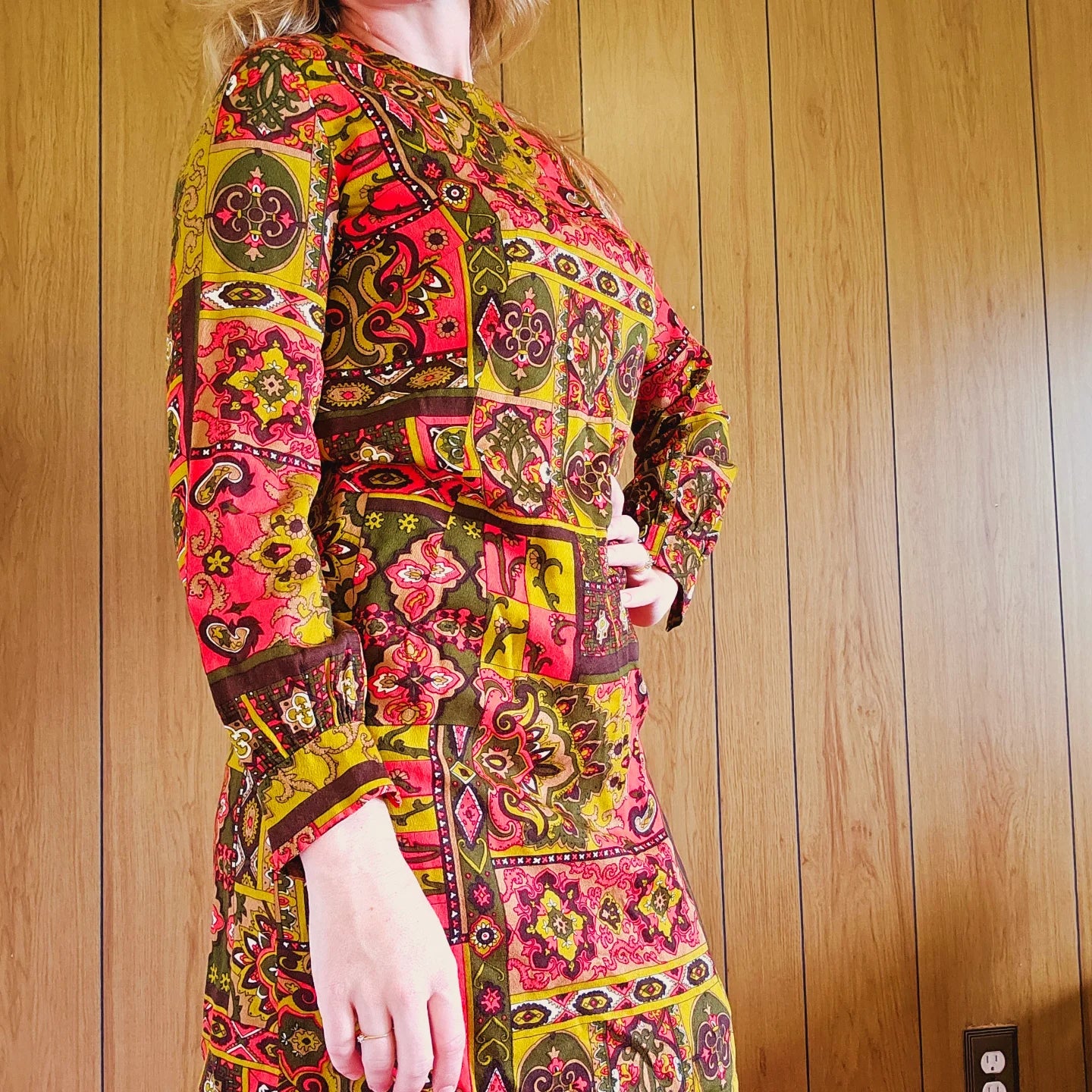 60s Holiday Dress (S/M)