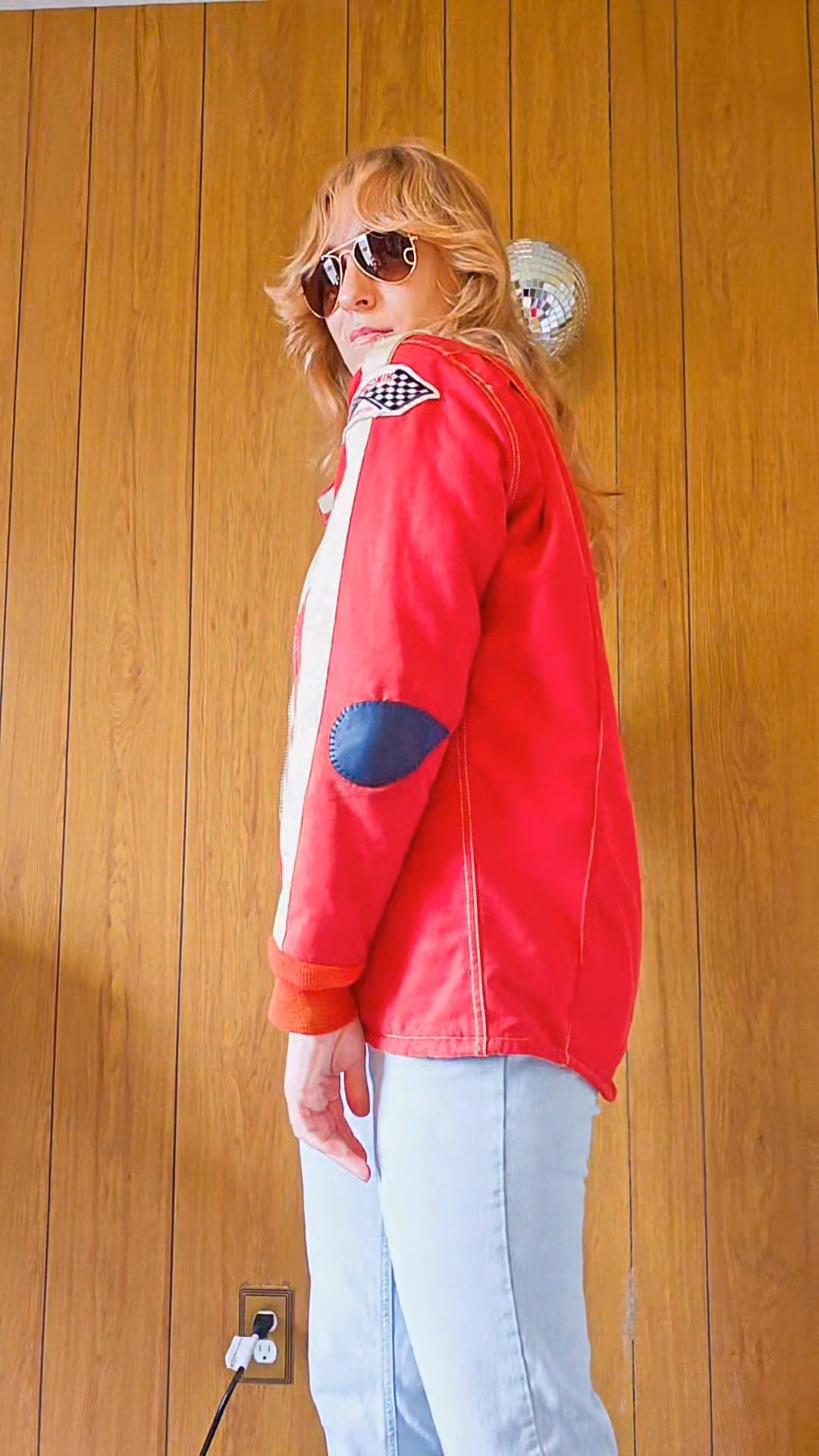 70s/80s Racing Jacket (S/M)