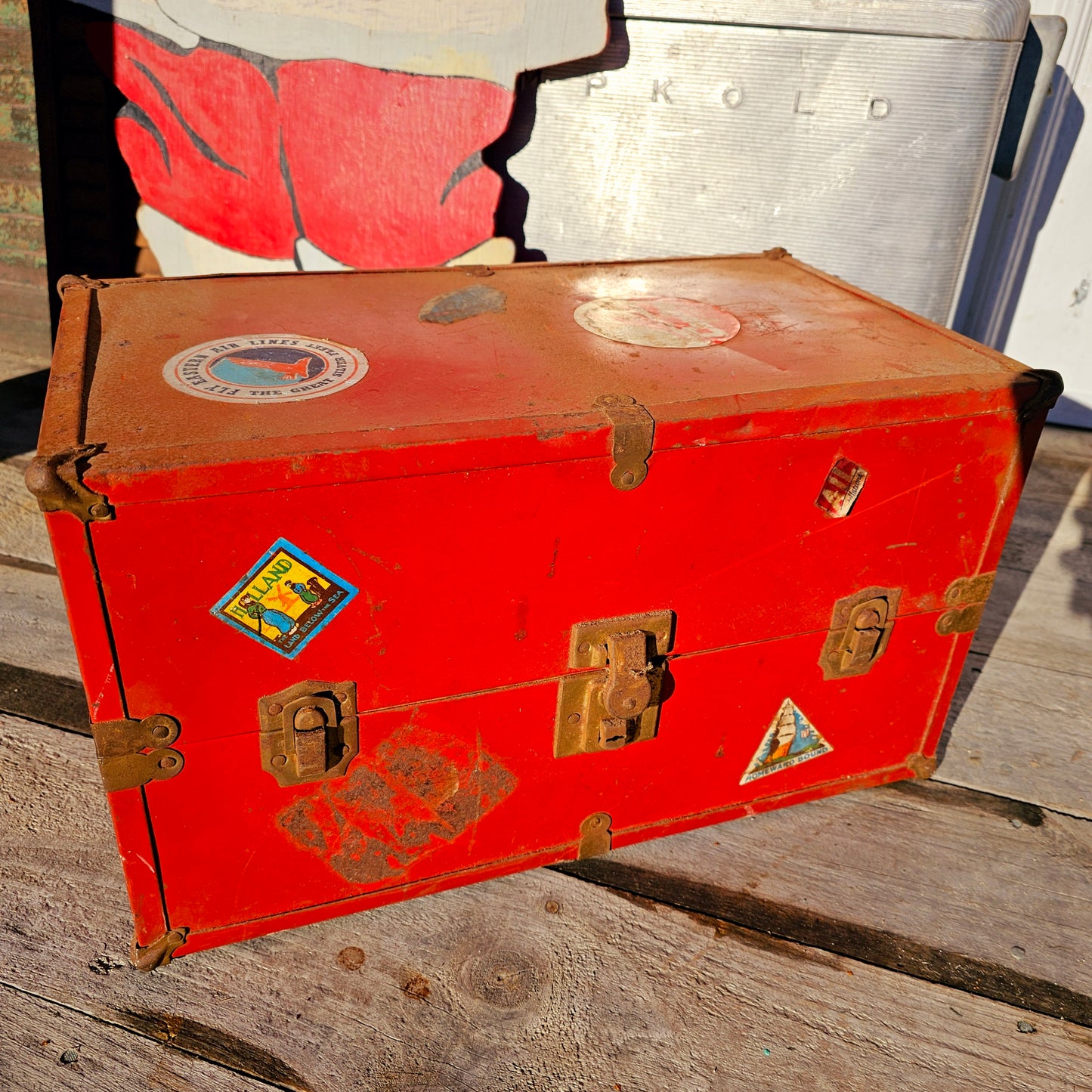 1950s Doll and Wardrobe Case