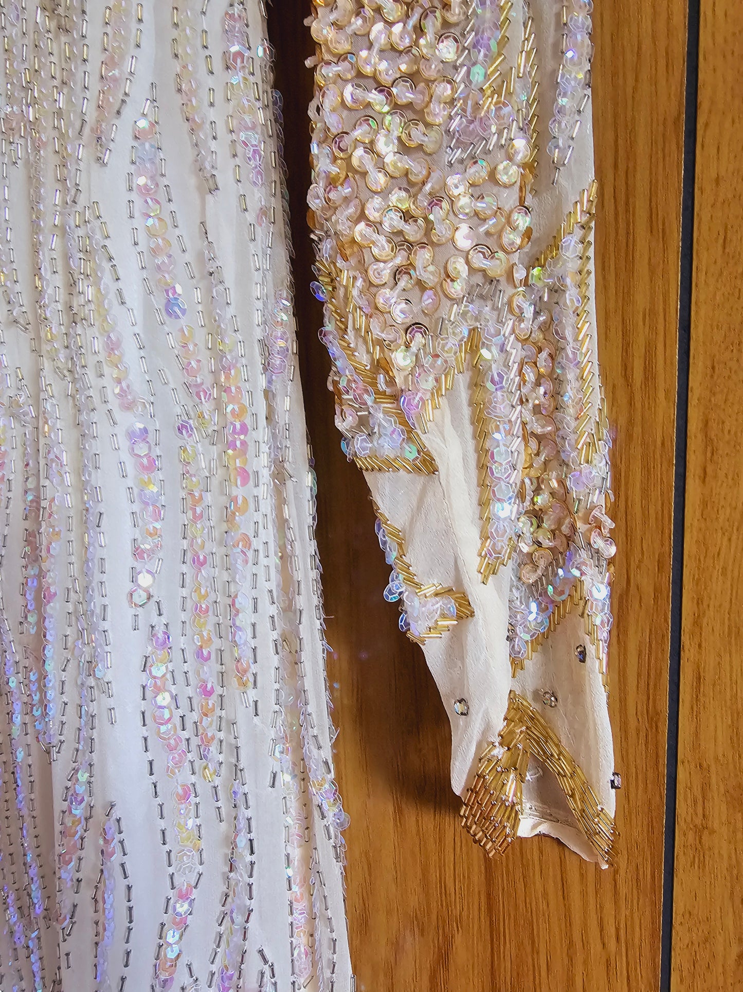 Late 80s/Early 90s Landa Beaded Dress (M)