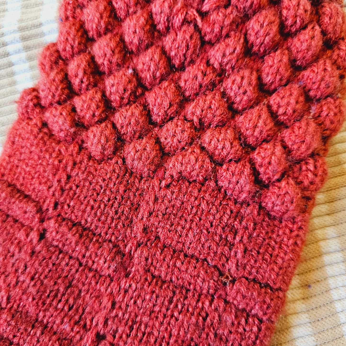 70s Knit Gloves