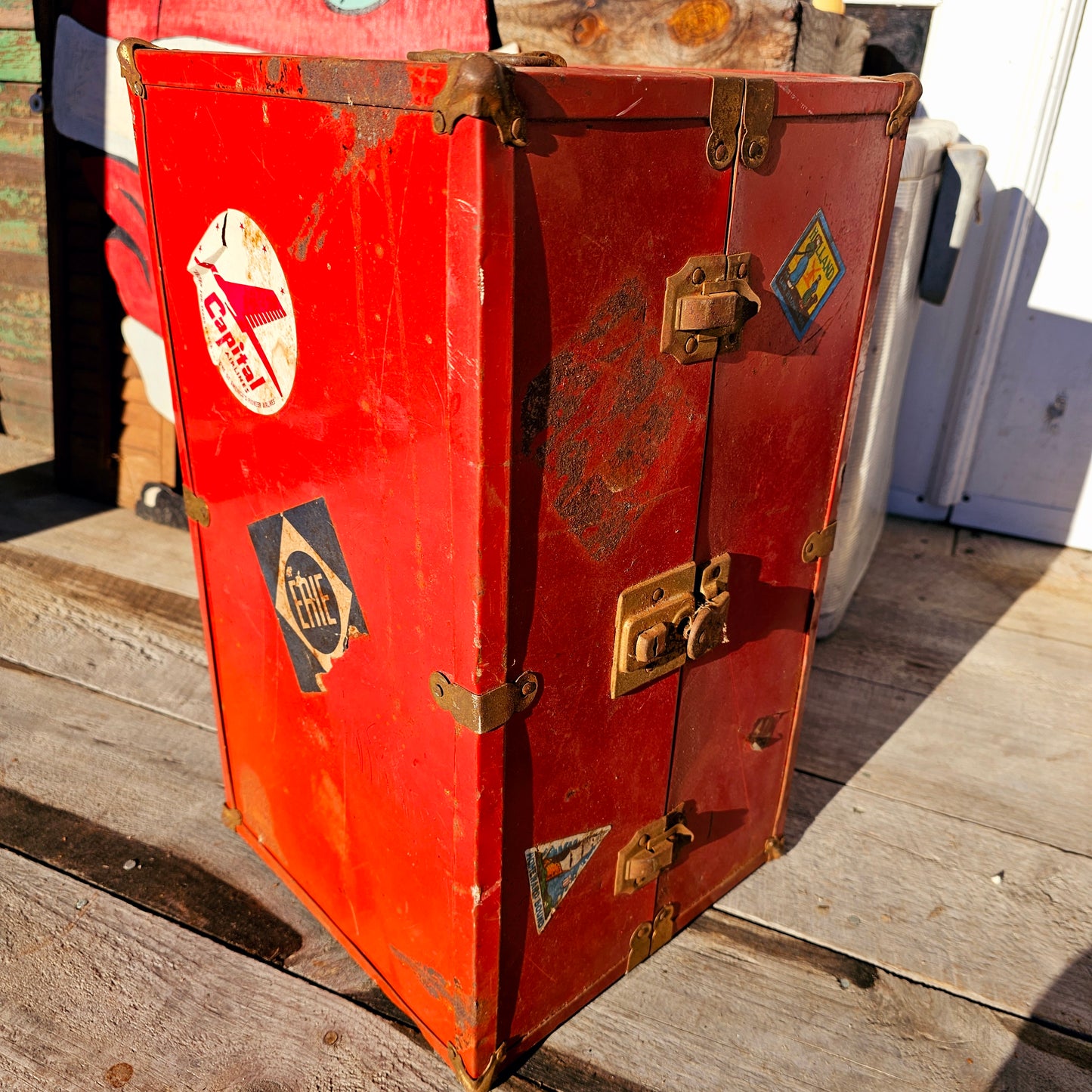 1950s Doll and Wardrobe Case