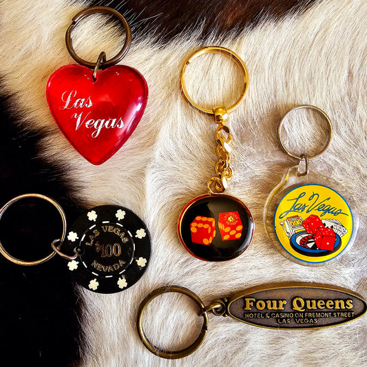 Vintage Las Vegas Key Chains