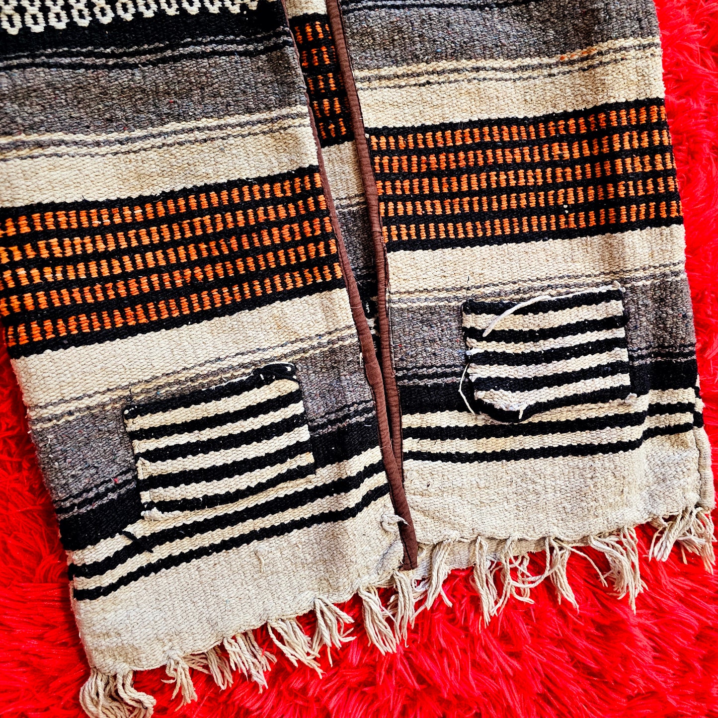 60s Serape Blanket Vest (OS)