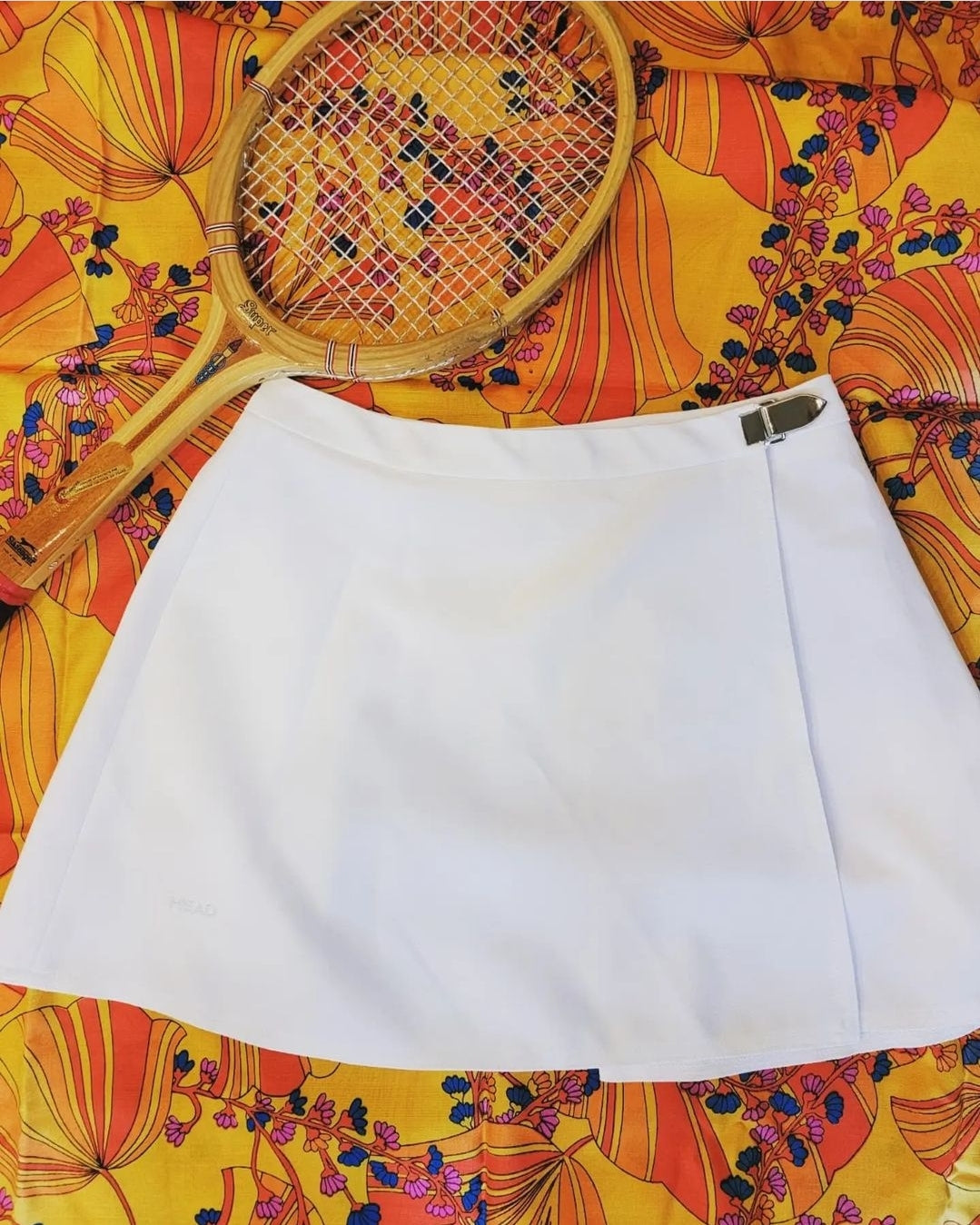 70s Like New "HEAD" Tennis Skirt
